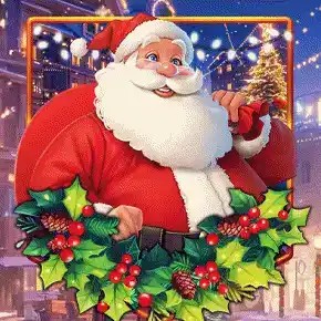 Christmas Wheel logo by KA Gaming Cleobetra Casino