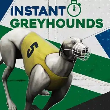 Instant Virtual Greyhounds by Leap Gaming, showcased at cleobetra-casino.no – game logo