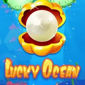 Official Crash Games logo: Lucky Ocean by Onlyplay at Cleobetra Casino