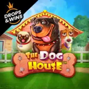 The Dog House slot logo by Pragmatic Play at Cleobetra Casino