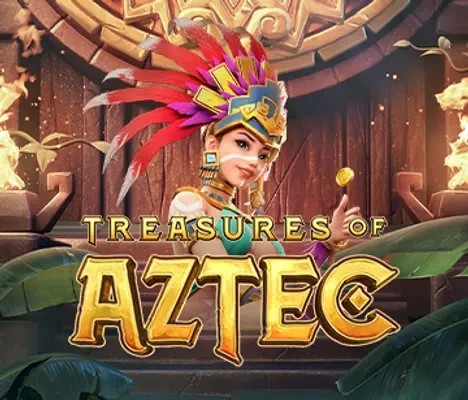 Treasures of Aztec logo by PG Soft Cleobetra Casino